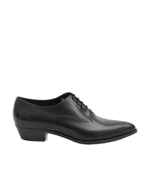 Celine Jude Perforated Oxford in Black for Men | Lyst