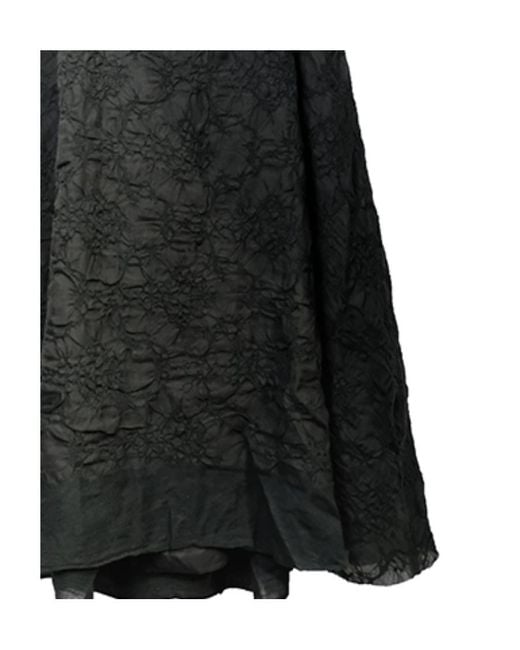 Marc Le Bihan Black Strapped Dress