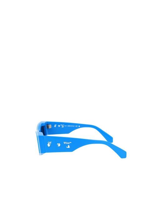 Off-White c/o Virgil Abloh Blue Andy Cat-Eye Sunglasses