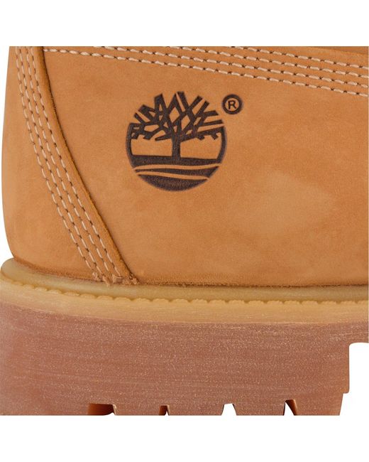 Timberland Brown Front Lace-Up Boots for men