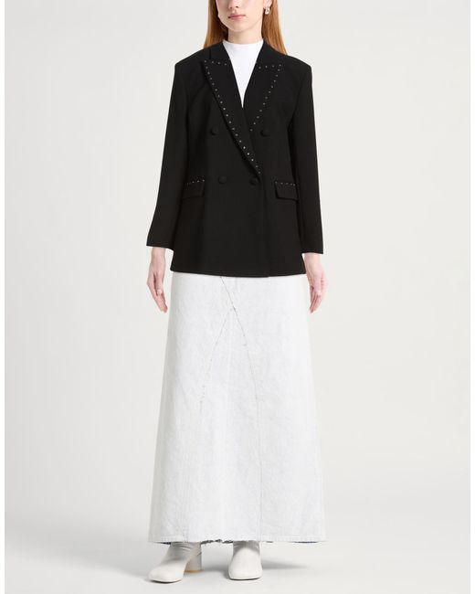 Rag & Bone Black Double-Breasted Blazer