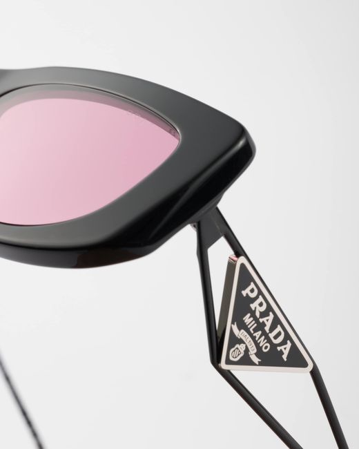 Prada Multicolor Eyewear Rectangular Frame Sunglasses