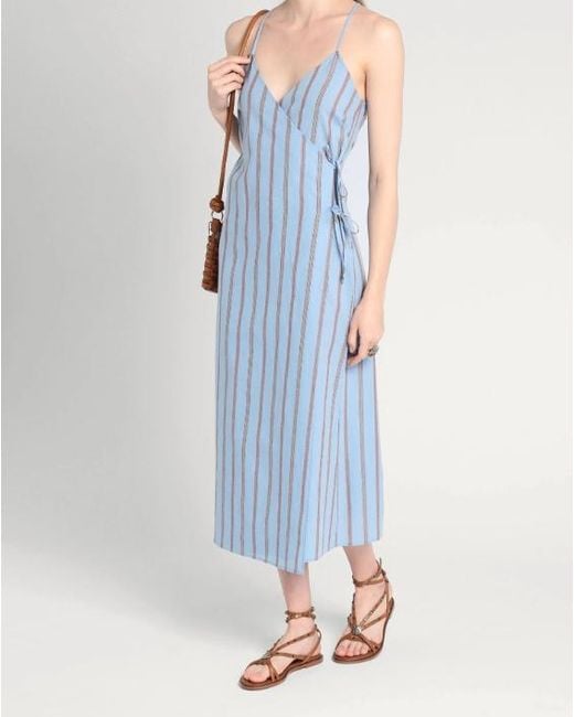 MAX&Co. Blue Midi Dresses
