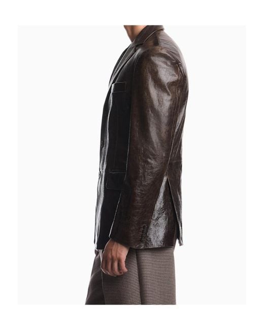 Emporio Armani Gray Blazer for men