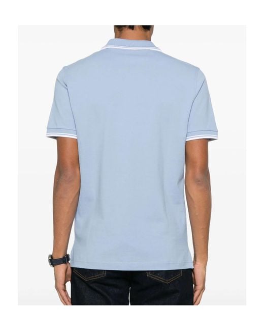 Fay Blue Classic Polo Shirt for men