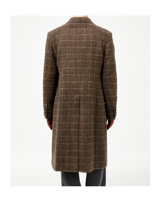 Our Legacy Brown Check Boiled Alp Wool for men