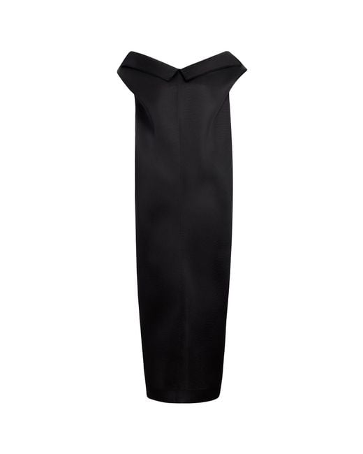 Khaite Black Selwyn Dress