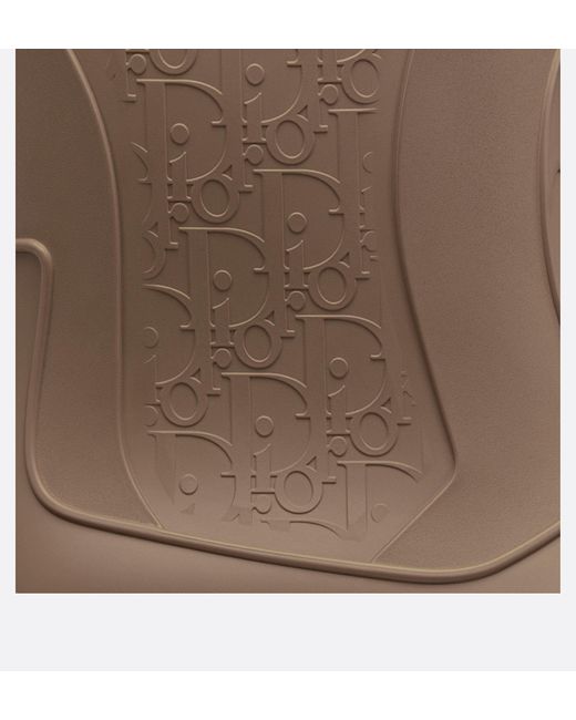 Dior Brown Garden Rain Boot for men