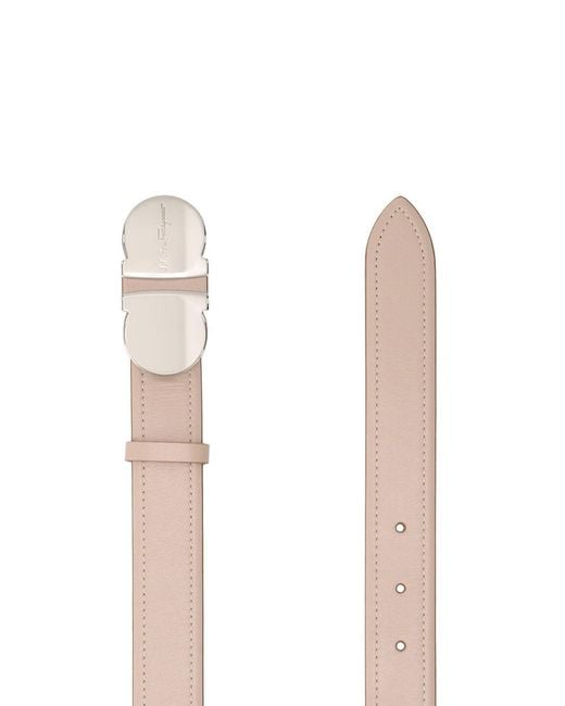 Ferragamo Multicolor Logo Buckle Belt