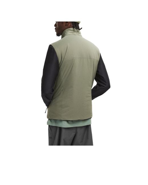 Boss Green Stand-Collar Sleeveless Vest for men