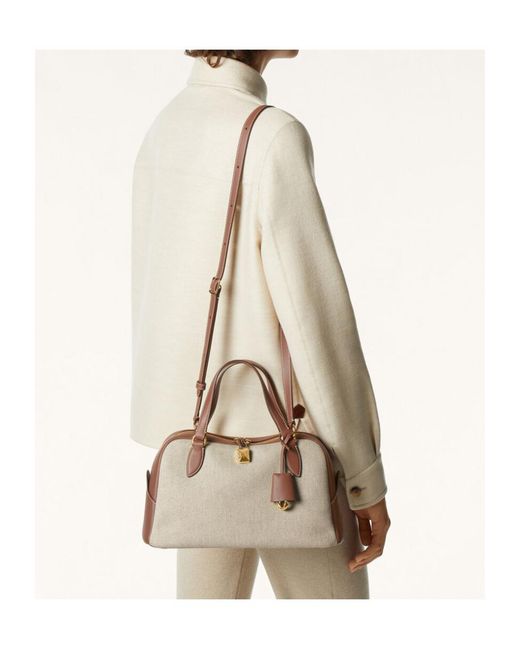 Loro Piana Natural Needle Small Handbag