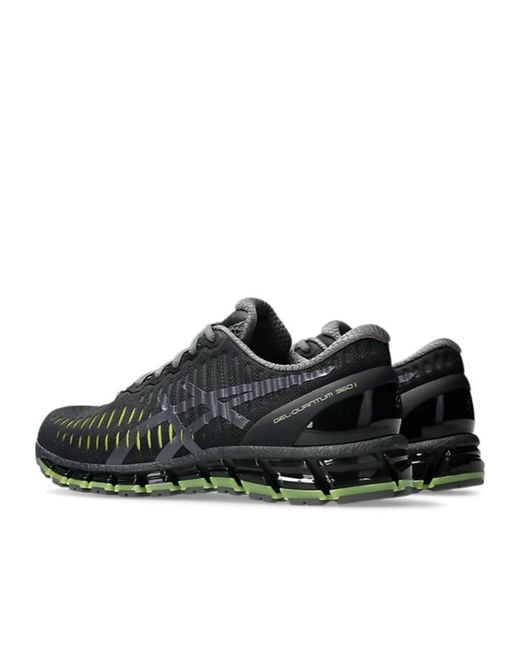 Asics Black Round-Toe Sneakers for men