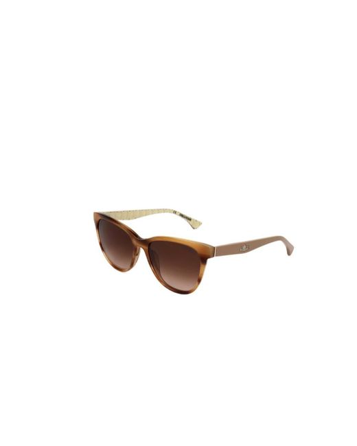 Zadig & Voltaire White Cat-Eye Frame Sunglasses for men