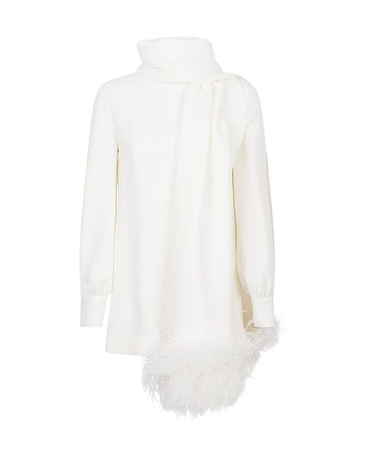 Valentino White Long Sleeve Top