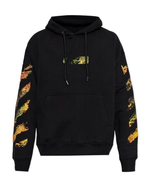 Off-White c/o Virgil Abloh Blue Long-Sleeve Sweatshirt for men