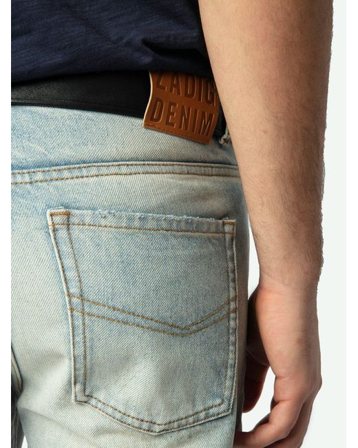 Zadig & Voltaire Blue John Jeans for men