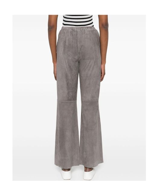 Forte_forte Brown Suede Trousers