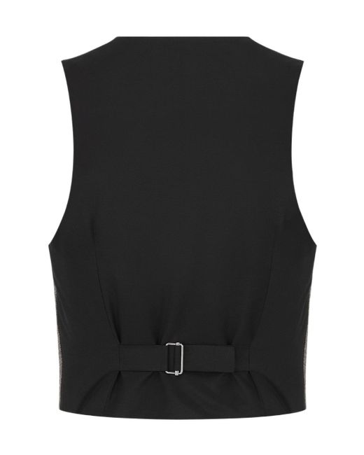 Dior Gray Button Wool Vest