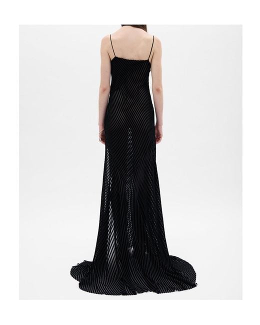 Ann Demeulemeester Black Aaricia Slip Dress