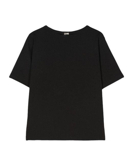 Herno Black T-Shirts