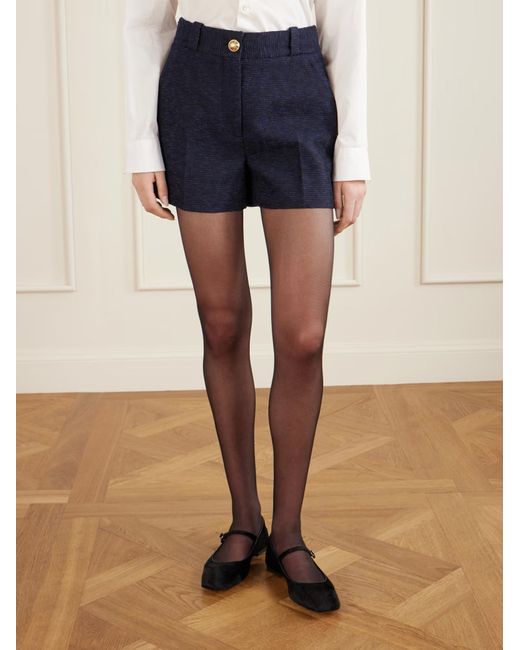 Blazé Milano Blue Button Shorts