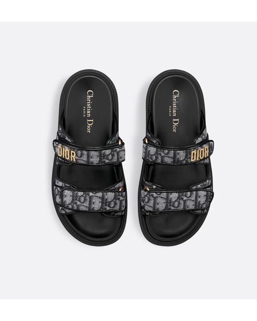 Dior Black Act Slide