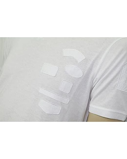 Emporio Armani White Short-Sleeved T-Shirt for men