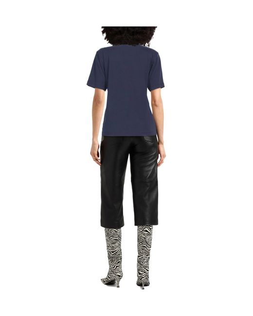 Marni Blue Midnight T-Shirt Cotton