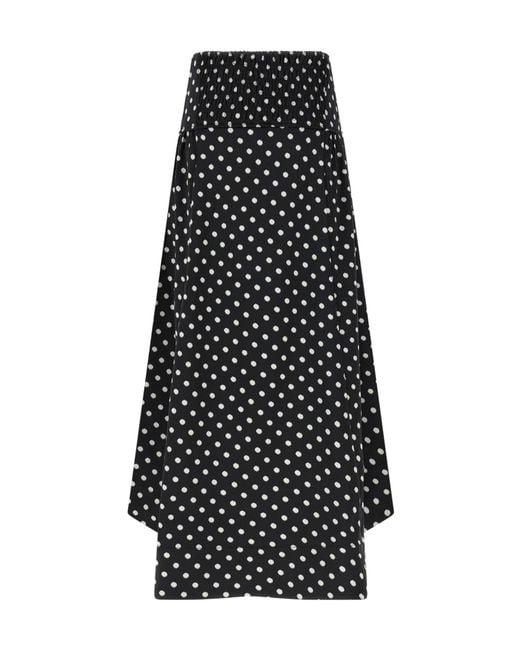 Ganni Black Skirt