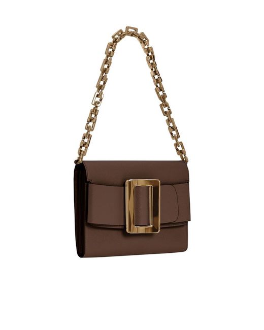 Boyy Brown Chain Shoulder Bag