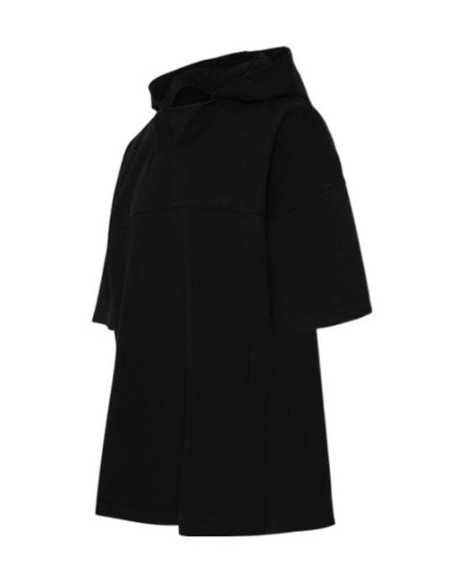 Ambush Black Hooded T-Shirt for men
