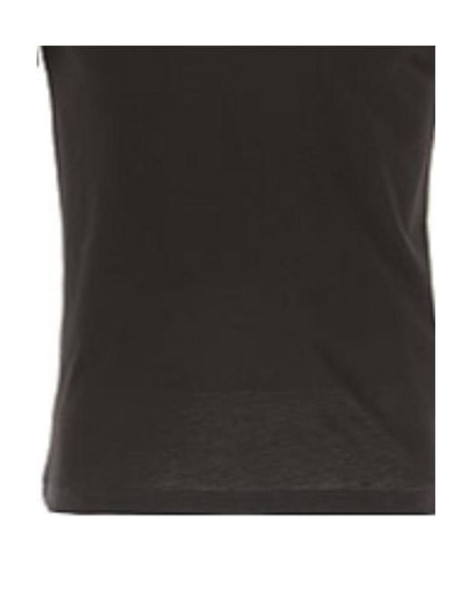 Emporio Armani Black Logo T-Shirt for men
