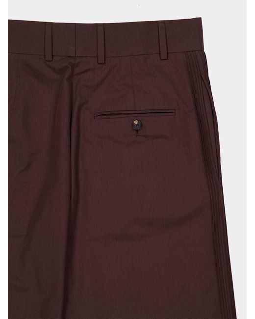 Ferragamo Brown Tailored Trouser