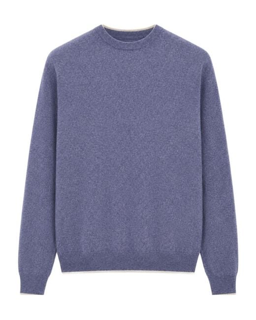 Paul & Shark Blue Long-Sleeved Sweater for men