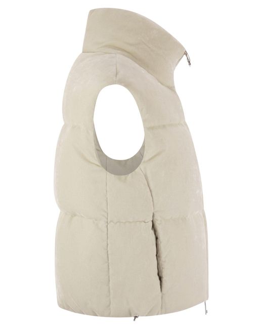 Herno Natural Sleeveless Down Jacket