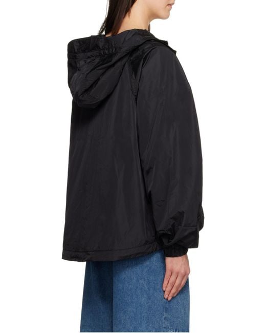 Ganni Black Nylon Jacket