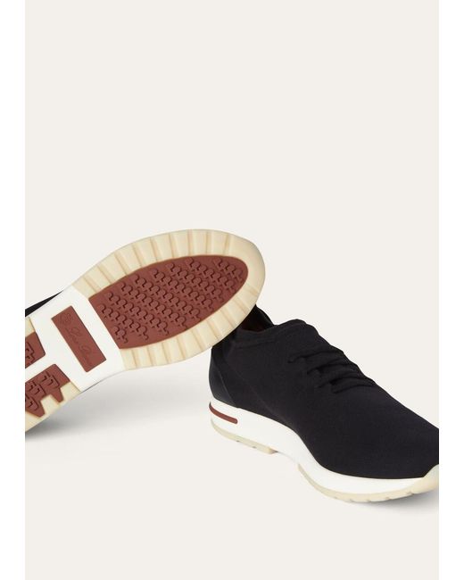 Loro Piana Black 360 Lp Flexy Walk Sneakers for men