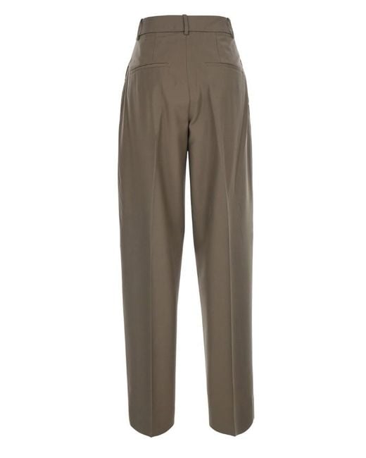 Rohe Gray Casual Pants With Waistband
