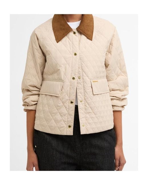 Barbour Natural Corduroy-Collar Jacket