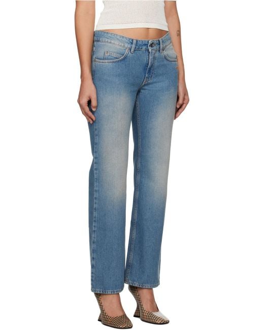 Off-White c/o Virgil Abloh Blue 90S Fit Jeans