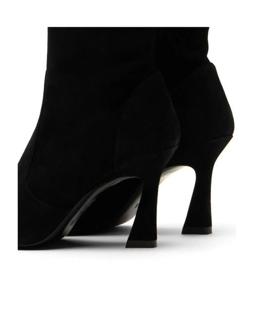 Stuart Weitzman Black Vinnie Bootie 85