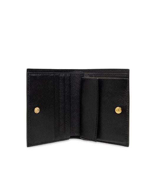 Marni Natural Geometric Logo-Print Wallet