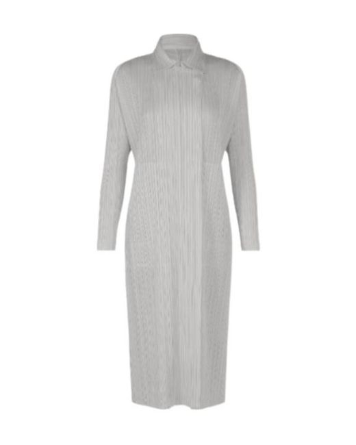 Pleats Please Issey Miyake Gray Monthly Colors February