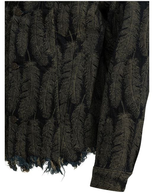 Kapital Black Magpie Denim Jacket for men