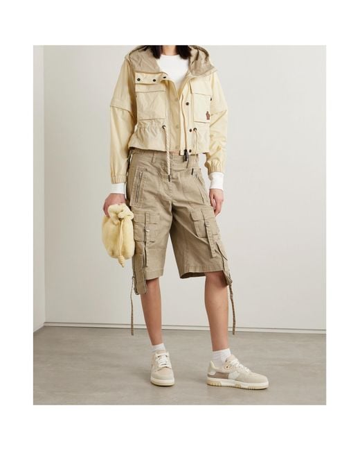 Moncler Metallic Long-Sleeved Casual Jacket