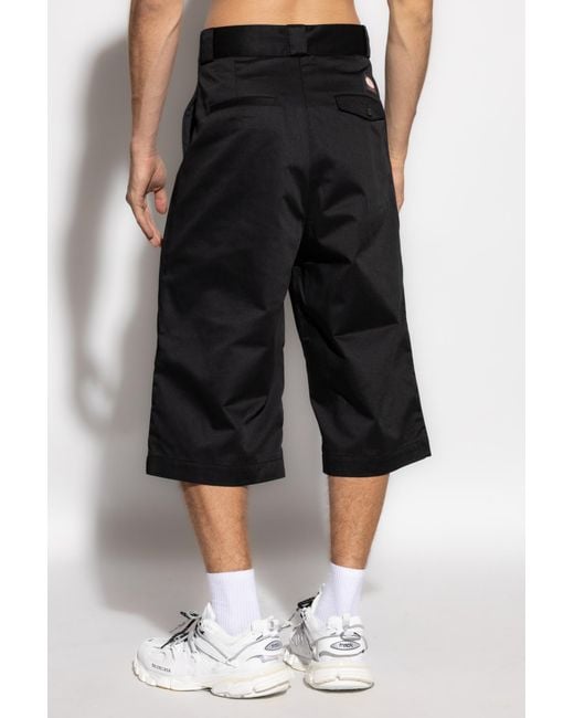 Willy Chavarria Black Borracho Shorts for men