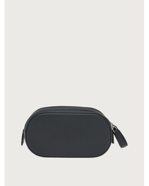 Ferragamo Black Logo Clutch for men