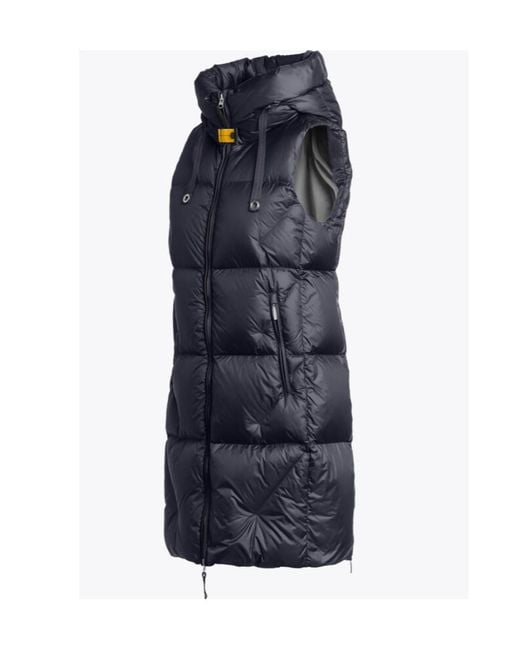 Parajumpers Blue Sleeveless Down Jacket