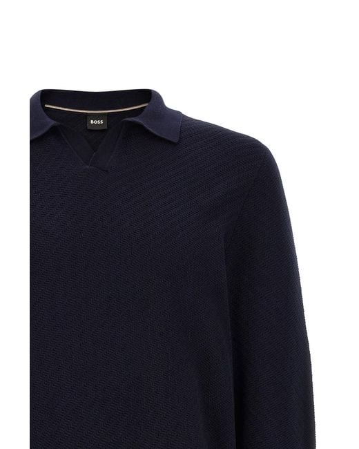 Boss Blue 'H-Lomarino' Polo Shirt for men
