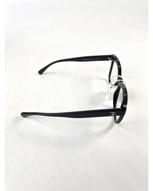 Chanel White Eyewear Square Frame Glasses for men
